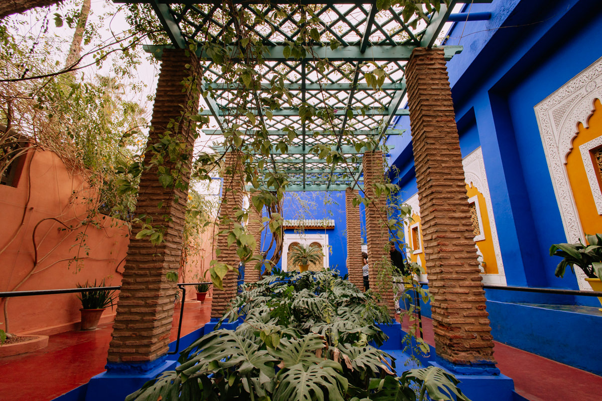 Marrakesz Jardin Majorelle